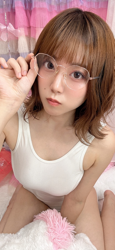 白スクメガネ　ランチェキ