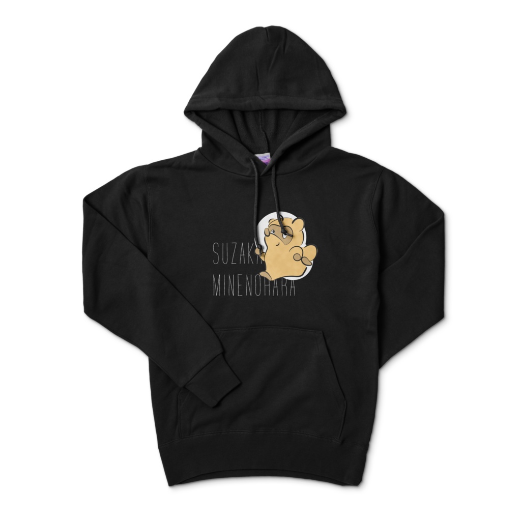 Mr.ヌーキー　パーカー　(黒)