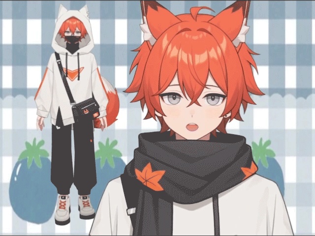 【Male VTuber】Live2D Model Customization