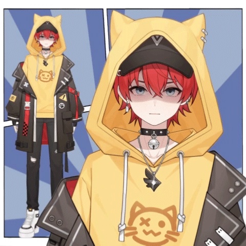 【Male VTuber】Live2D Model Customization