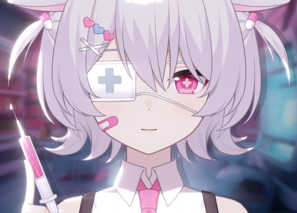 【限定1点】垂れ耳ナース【VTS対応】