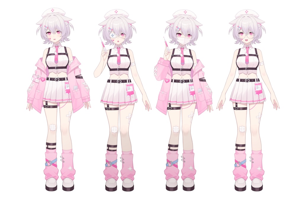 【限定1点】垂れ耳ナース【VTS対応】