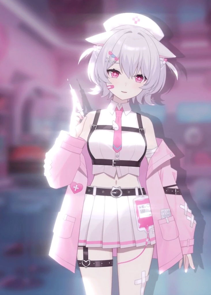 【限定1点】垂れ耳ナース【VTS対応】