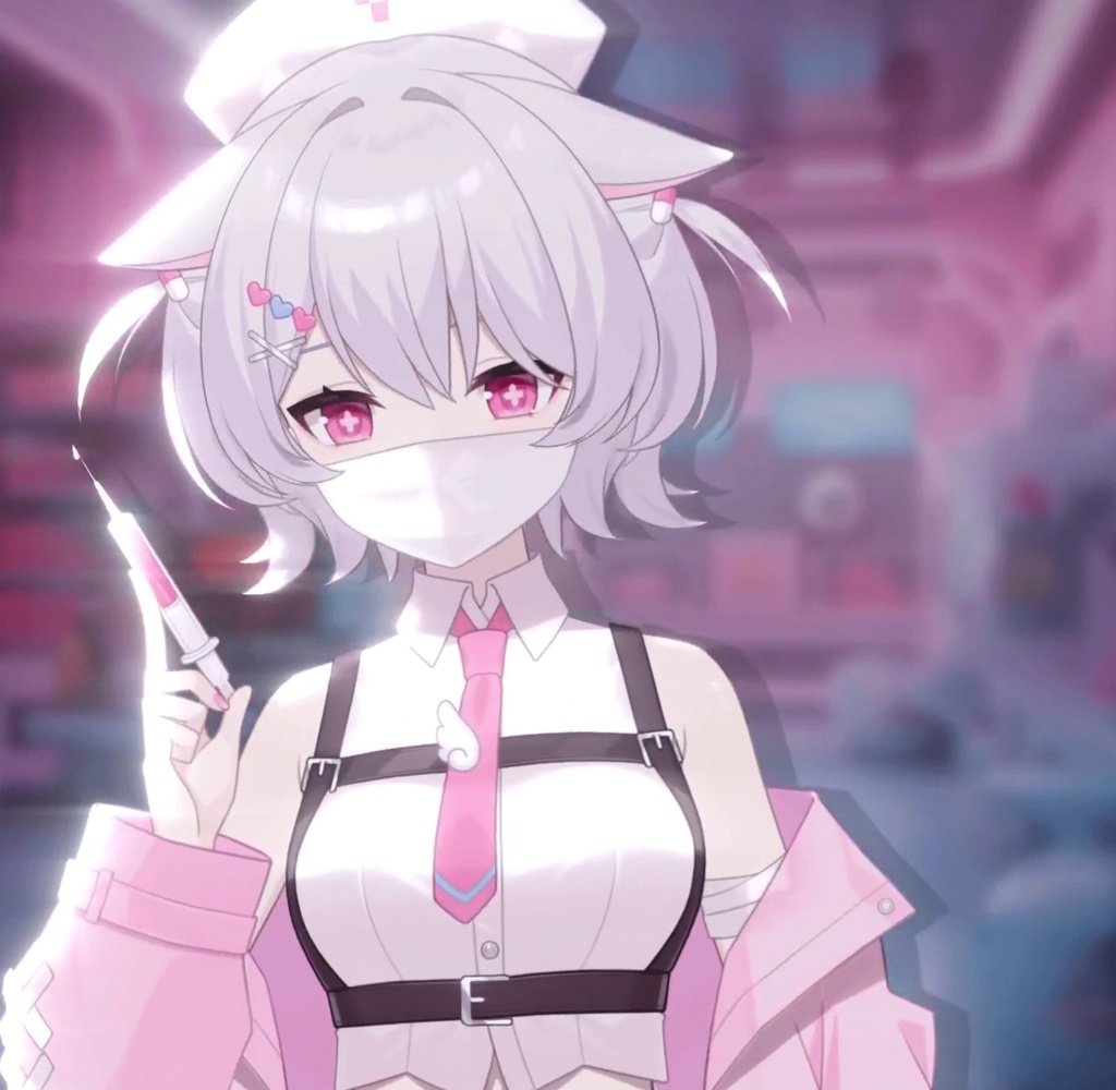 【限定1点】垂れ耳ナース【VTS対応】