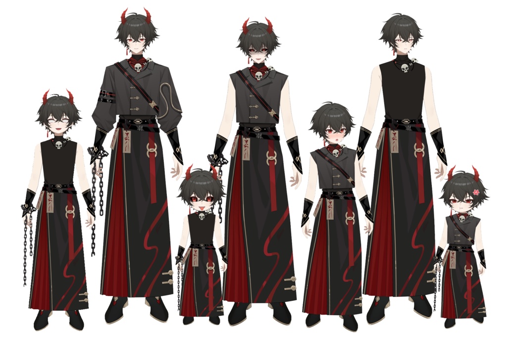 【限定1点】獄卒の青年【SD等身変更可】