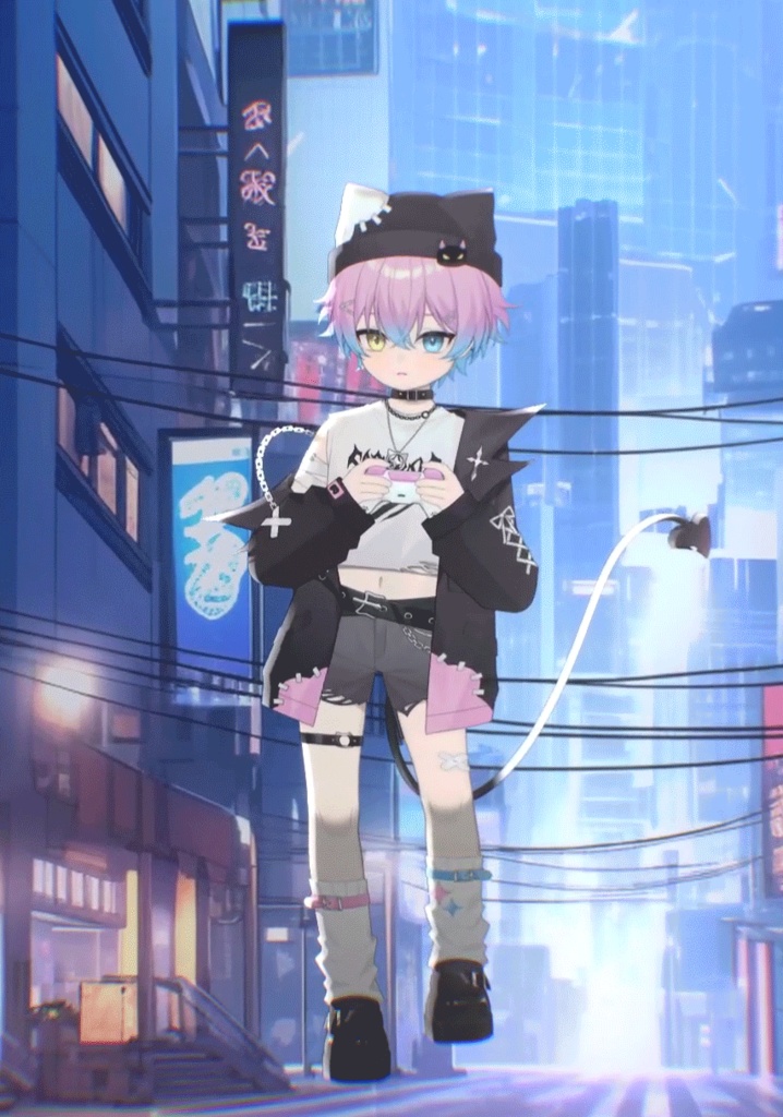 【限定1点】猫帽の悪魔少年【SD等身変更可】