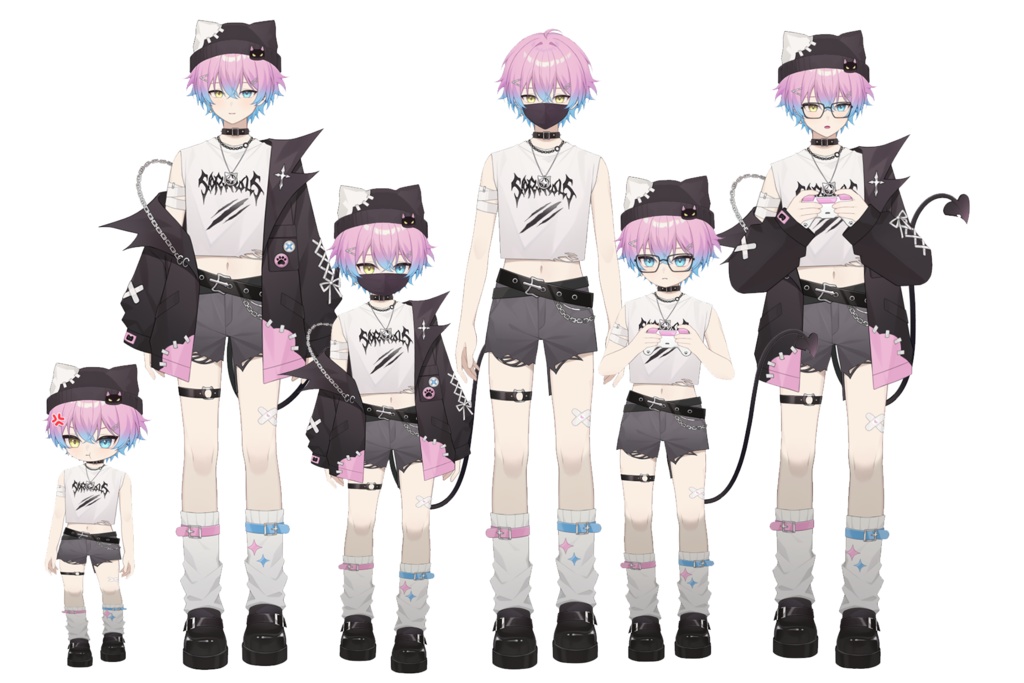 【限定1点】猫帽の悪魔少年【SD等身変更可】