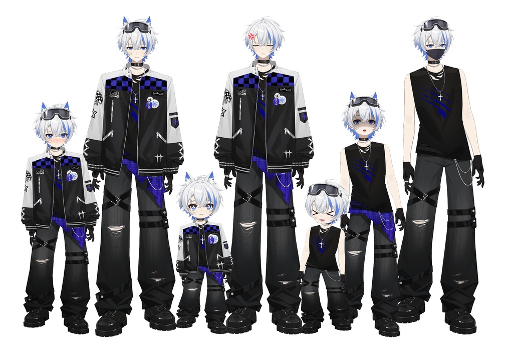 【限定1点】ケモ耳の男の子【SD等身変更可】