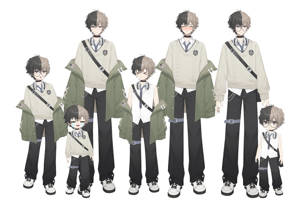 【限定1点】犬耳の男の子【VTS対応】【SD等身変更可】
