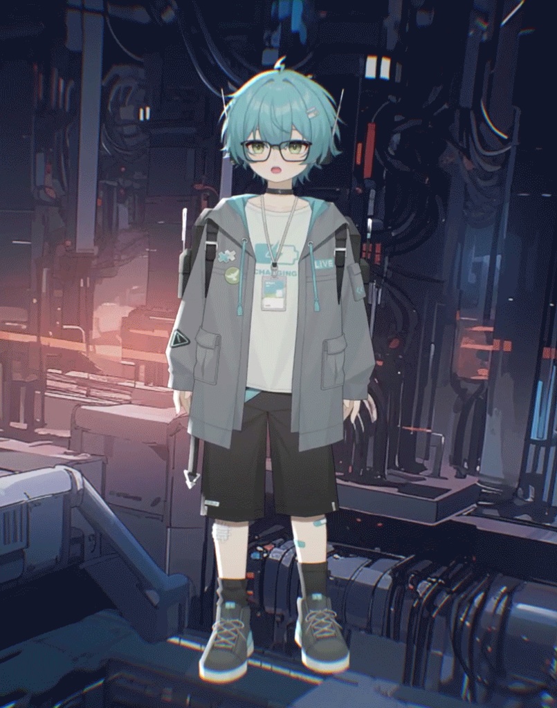 【限定1点】メカニック少年【VTS対応】【SD等身変更可】