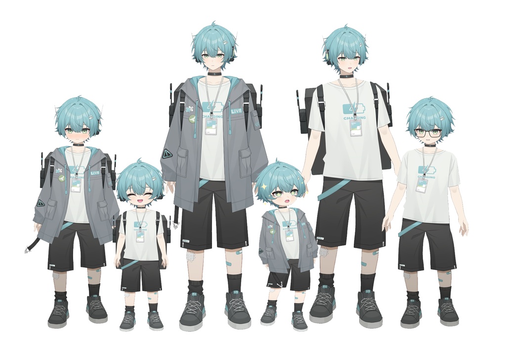 【限定1点】メカニック少年【VTS対応】【SD等身変更可】