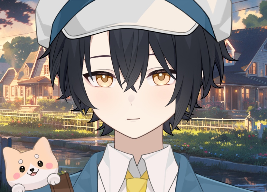 【限定1点】レター少年【SD等身変更可】