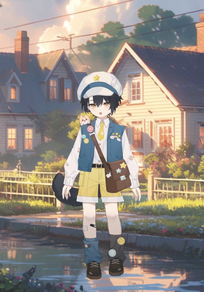 【限定1点】レター少年【SD等身変更可】