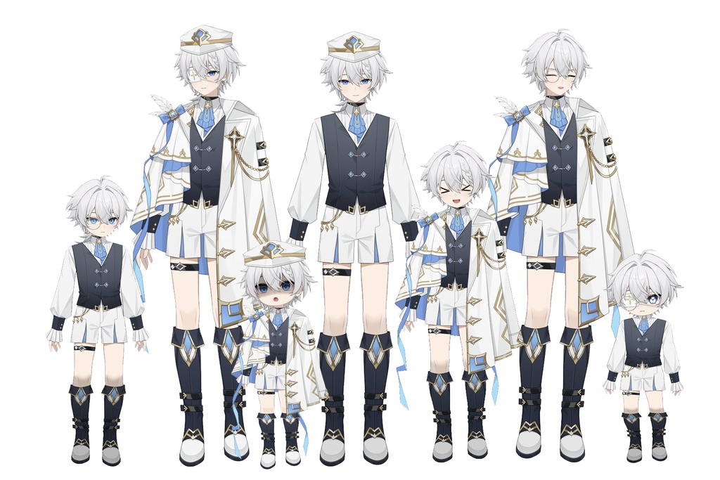 【限定1点】ファンタジー風軍服の少年【SD等身変更可】