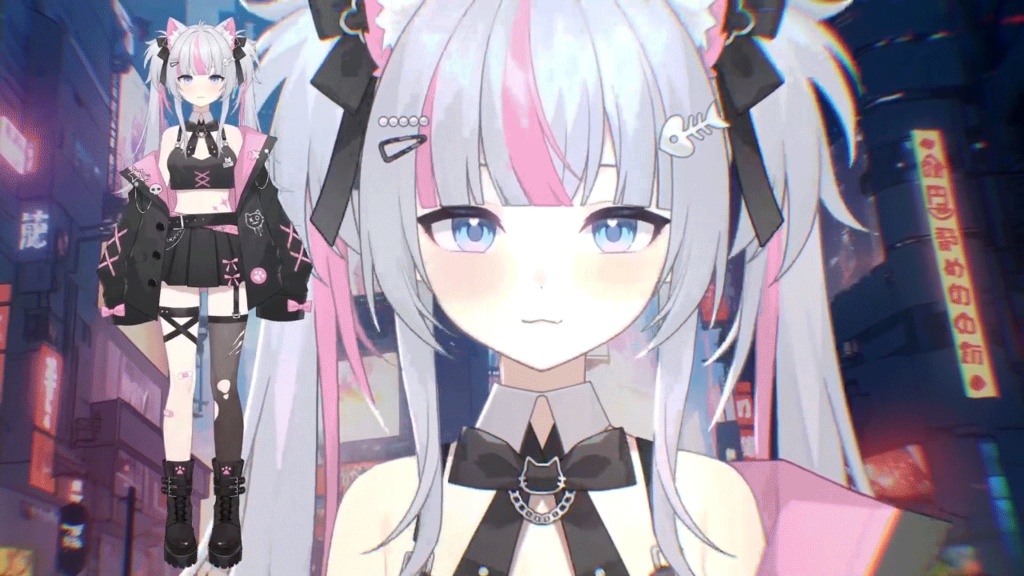 【限定1点】パンク猫耳少女【SD等身変更可】