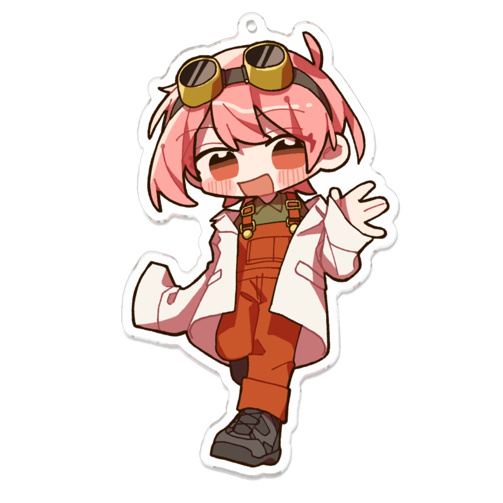 夜木はらす-アクリルキーホルダー