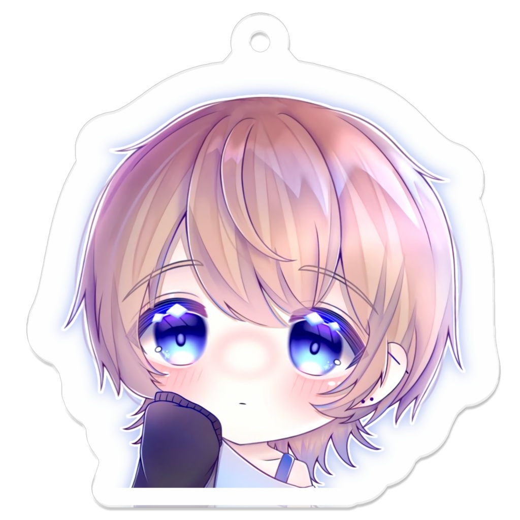 ミニせのん①(肩まで)アクキー50mm