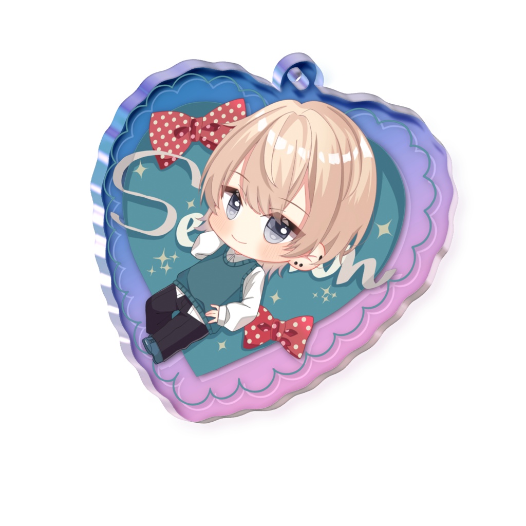 みにせの２背景ありオーロラアクキー各種