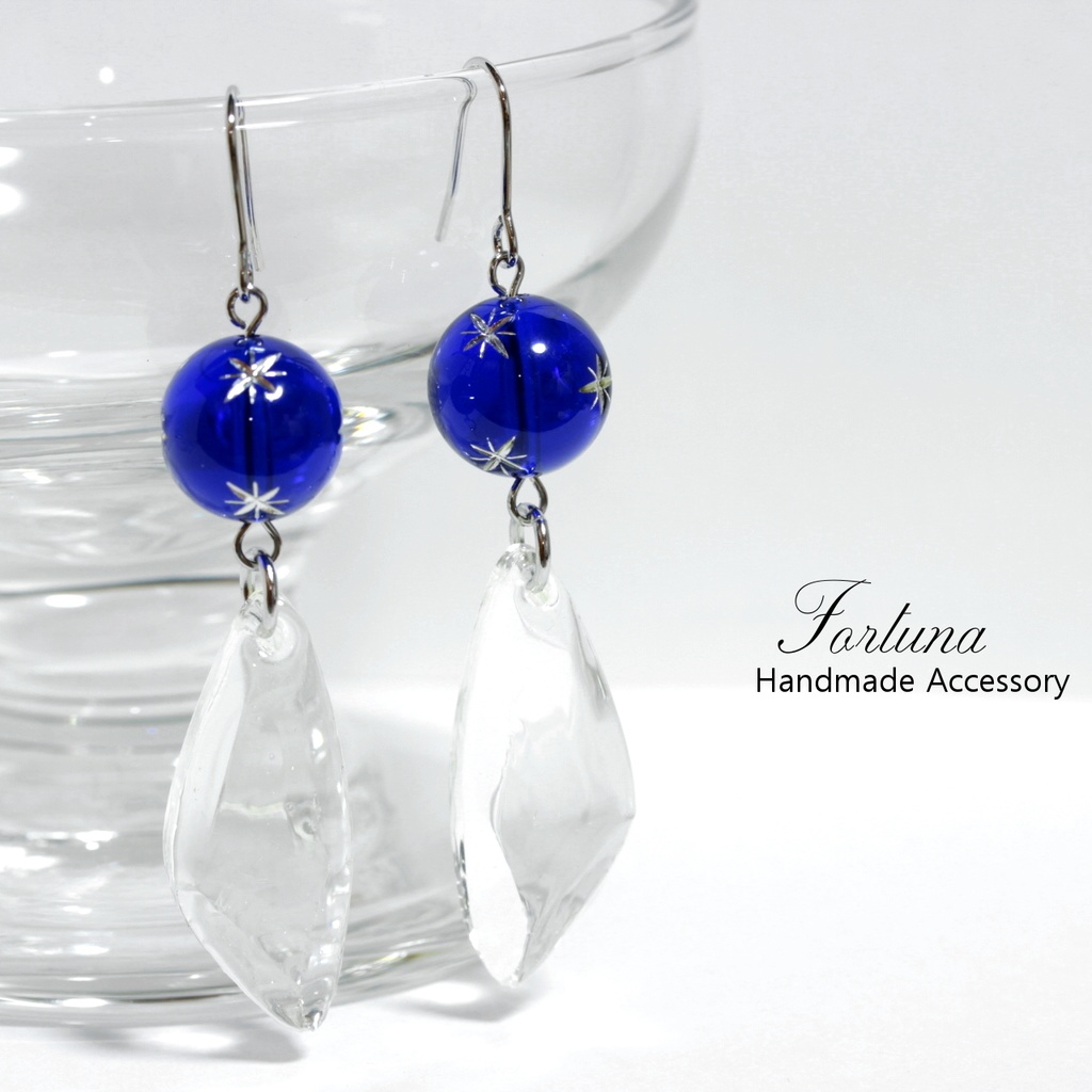 流氷ピアス(274) ピアス/イヤリング/ノンホールピアス/樹脂ピアス