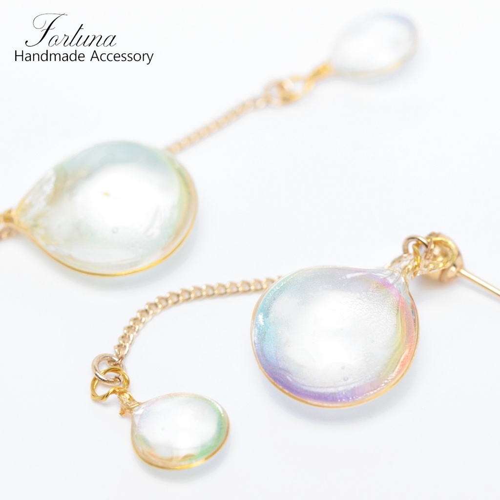 Pastel Bubble(348) ピアス/ノンホールピアス/樹脂ピアス