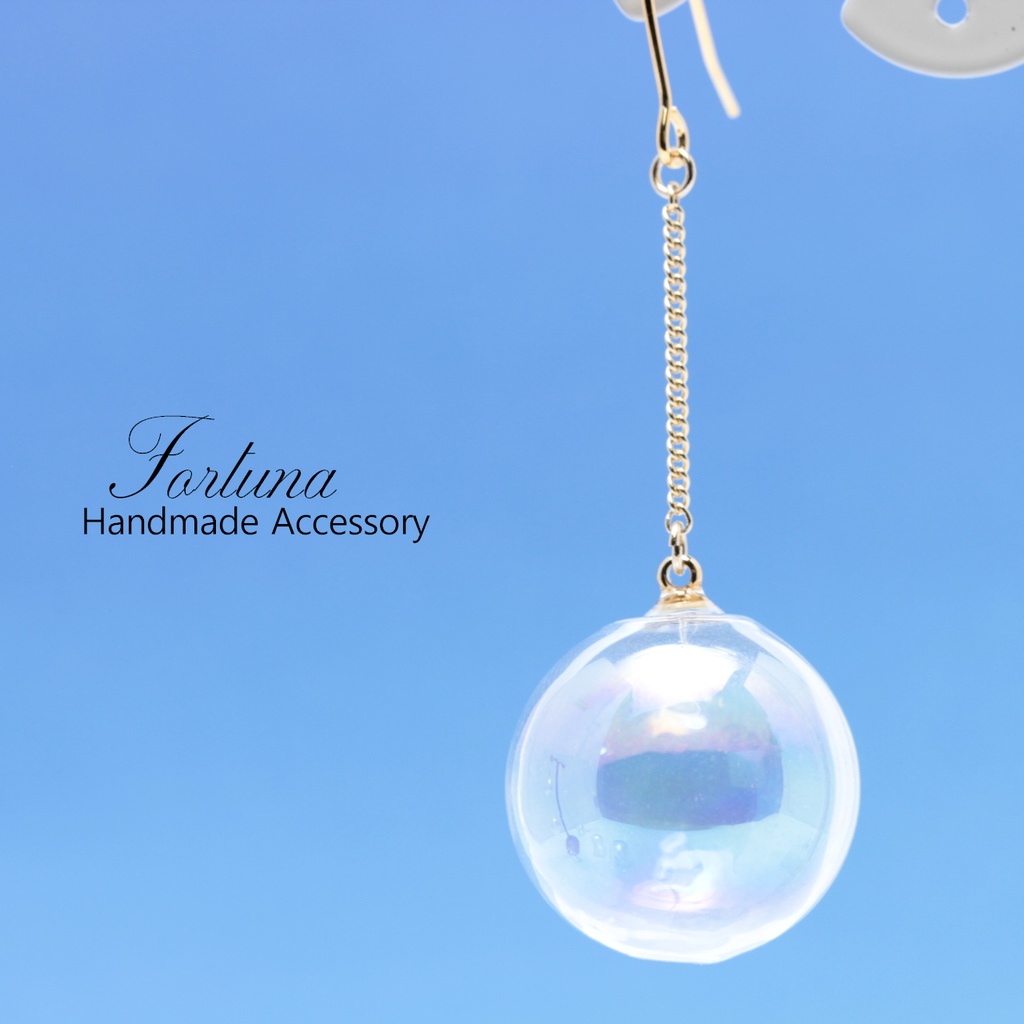 しゃぼんだま。(364) ピアス/イヤリング/ノンホールピアス/樹脂ピアス