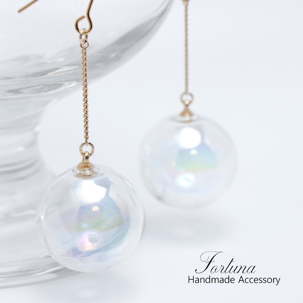 しゃぼんだま。(364) ピアス/イヤリング/ノンホールピアス/樹脂ピアス