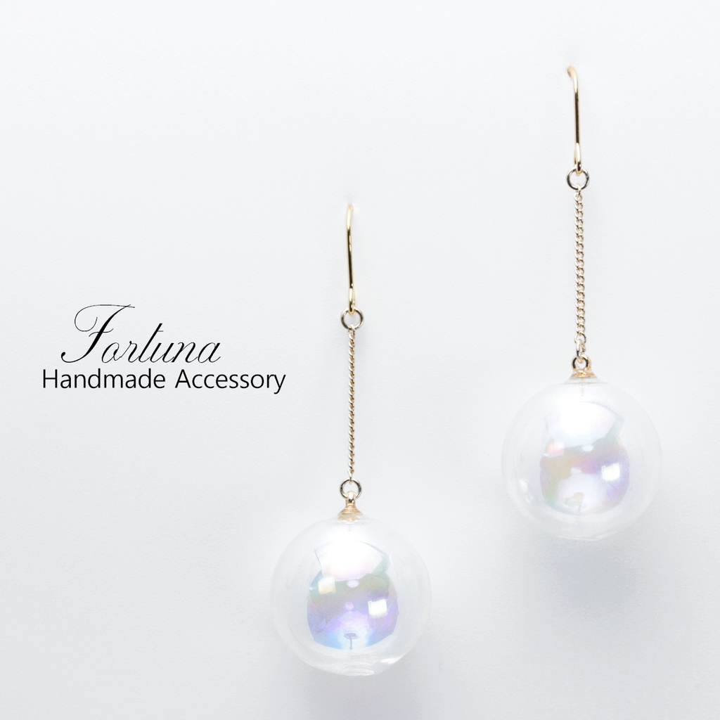 しゃぼんだま。(364) ピアス/イヤリング/ノンホールピアス/樹脂ピアス