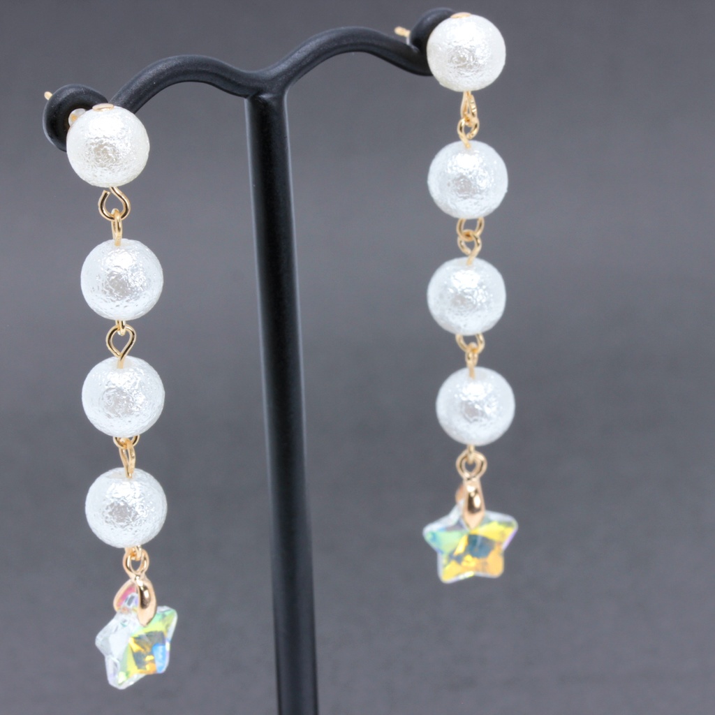 星ゆらゆら(374) ピアス/ノンホールピアス/樹脂ピアス