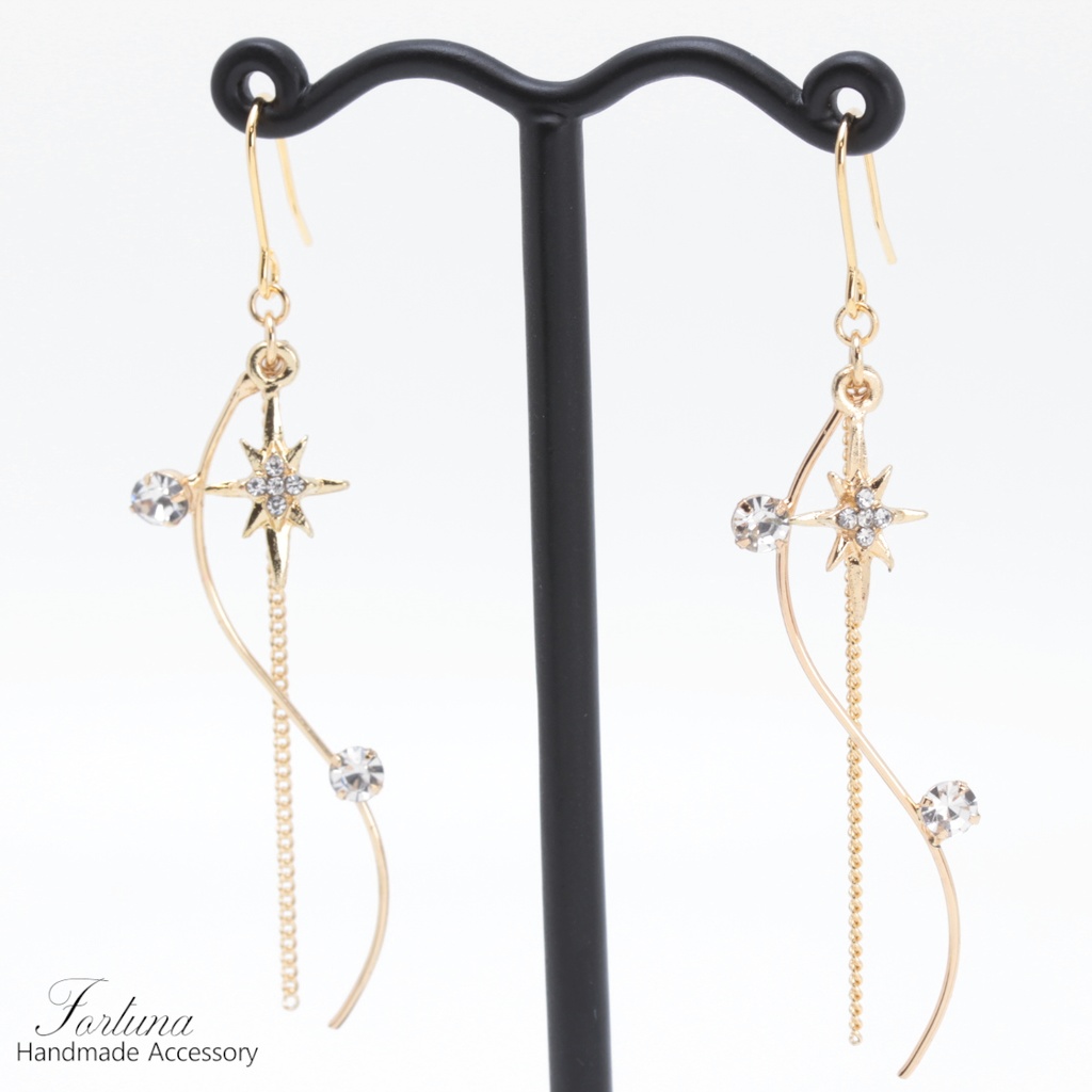 きらきらSTAR(391) ピアス/イヤリング/ノンホールピアス/樹脂ピアス