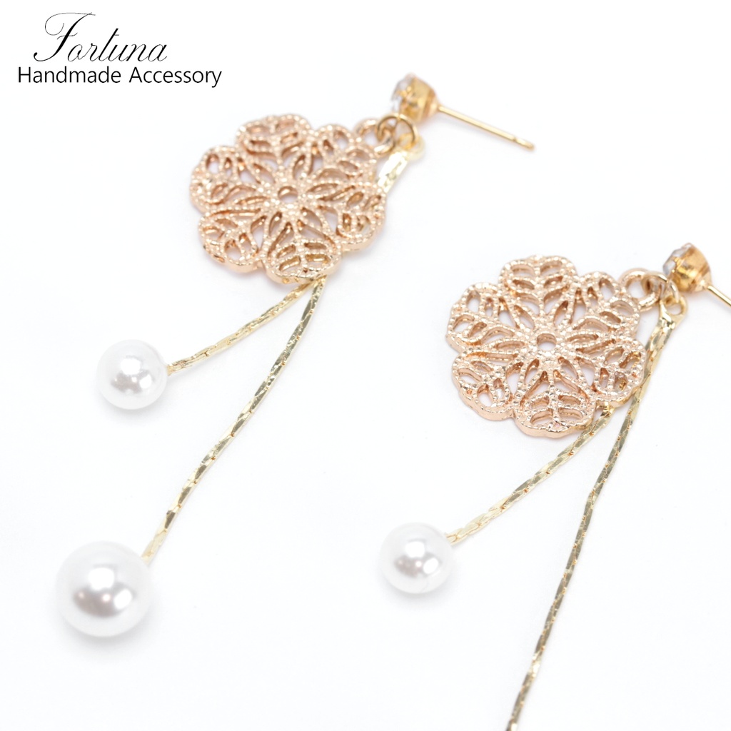 揺れるパール(398) ピアス/ノンホールピアス/樹脂ピアス