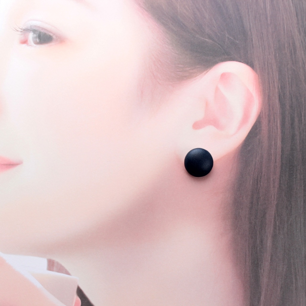 レザー~NAVY~(402) ピアス/ノンホールピアス/樹脂ピアス