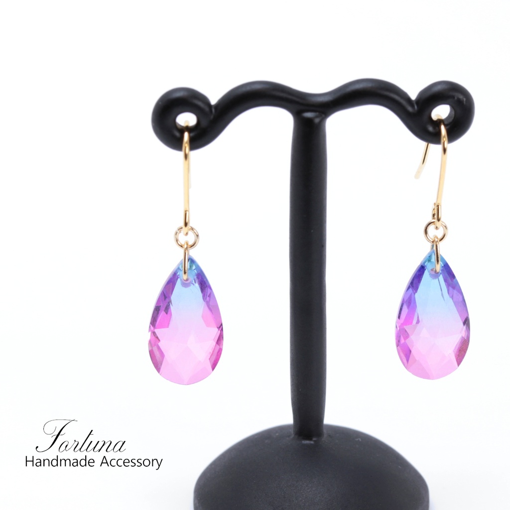 Gradation Color(443) ピアス/イヤリング/ノンホールピアス/樹脂ピアス