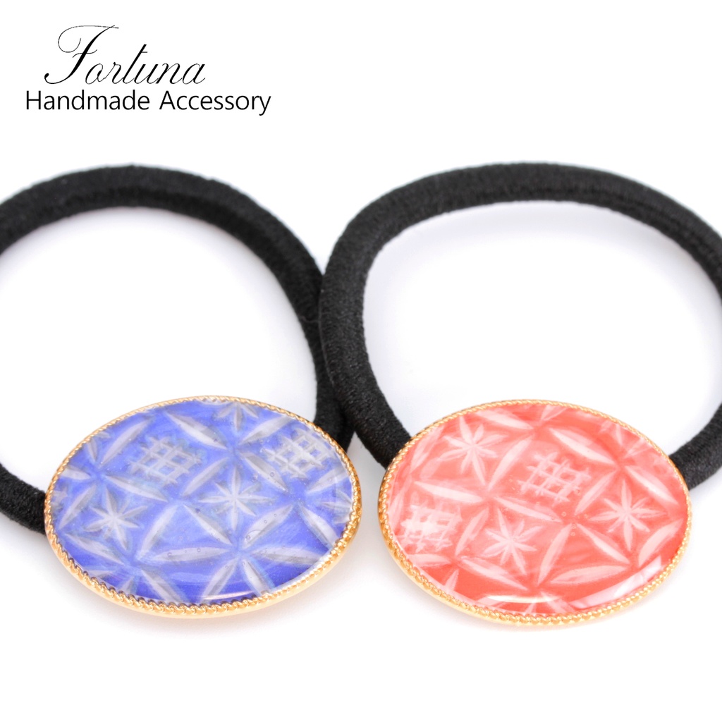 切子柄ヘアゴム(445)