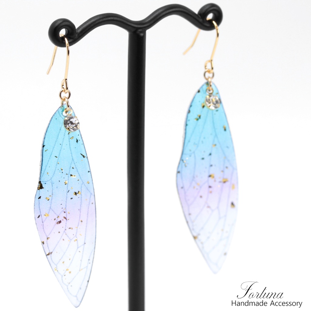 蝶羽~Light~(456) ピアス/イヤリング/ノンホールピアス/樹脂ピアス