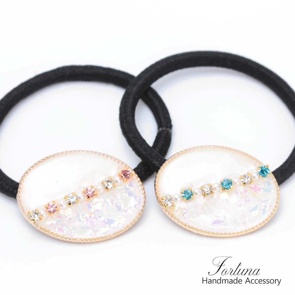 2colorヘアゴム(464)ヘアアクセサリー/ヘアゴム