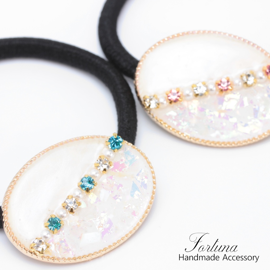 2colorヘアゴム(464)ヘアアクセサリー/ヘアゴム