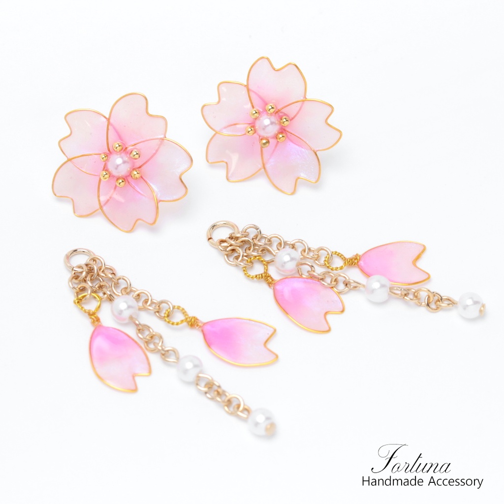 Cherry Blossom(480) ピアス/ノンホールピアス/樹脂ピアス