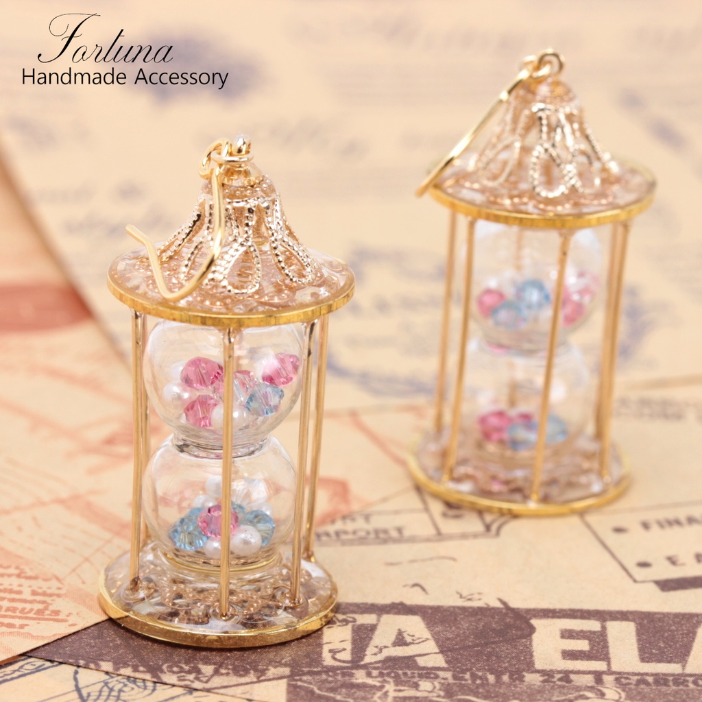 おとぎの国の砂時計(516) ピアス/イヤリング/ノンホールピアス/樹脂ピアス