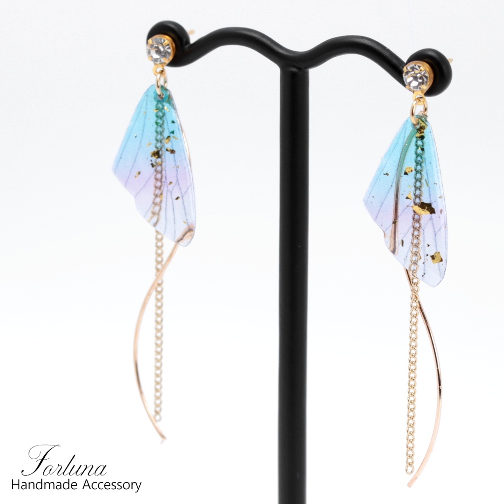 揺れる蝶羽~Light~(520) ピアス/ノンホールピアス/樹脂ピアス