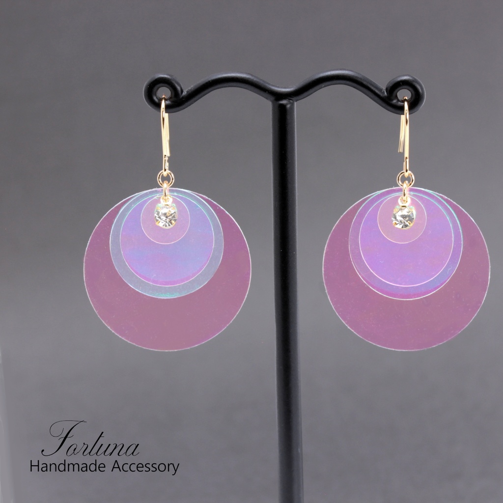 人魚姫の欠片(528) ピアス/イヤリング/ノンホールピアス/樹脂ピアス