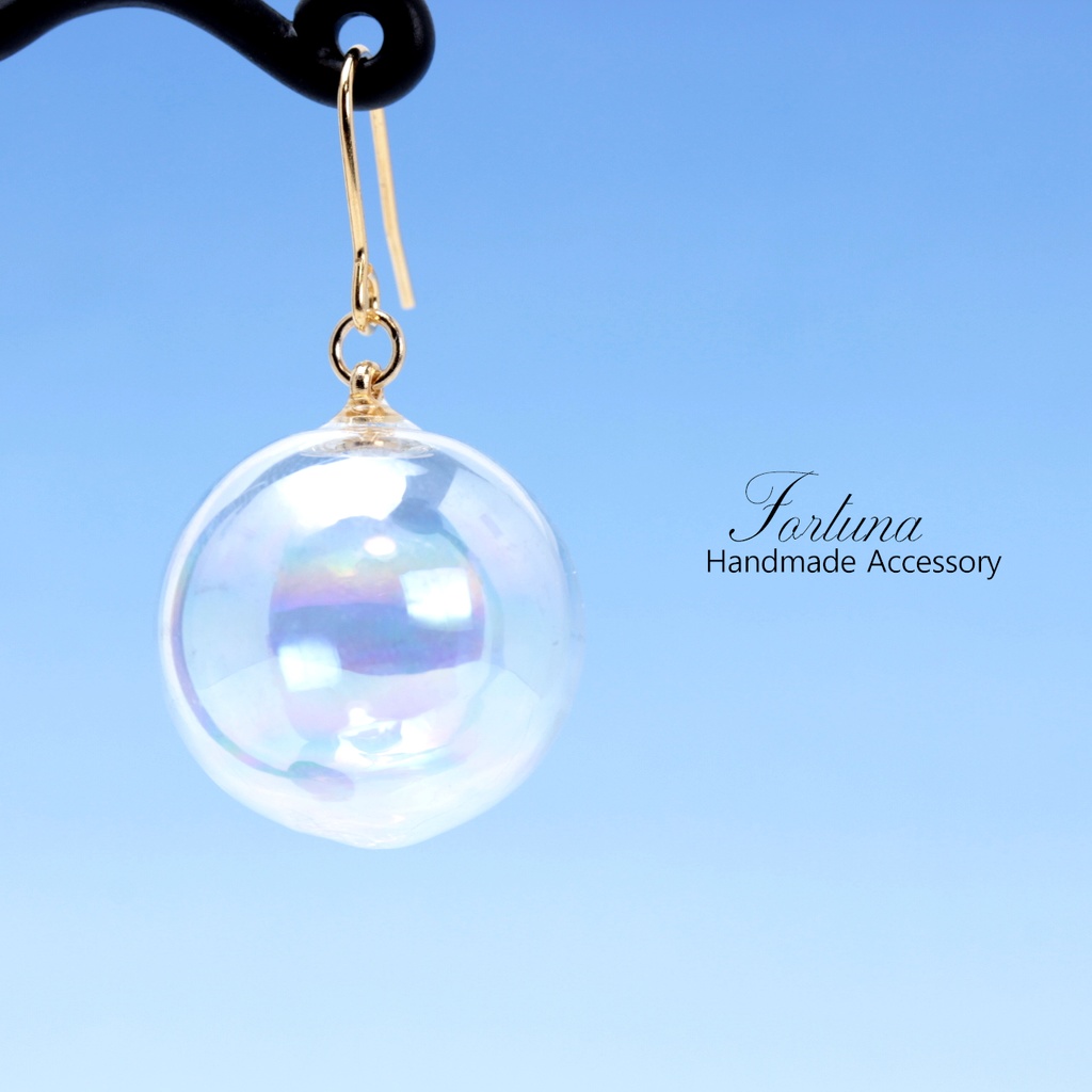 しゃぼんだま。(554) ピアス/イヤリング/ノンホールピアス/樹脂ピアス