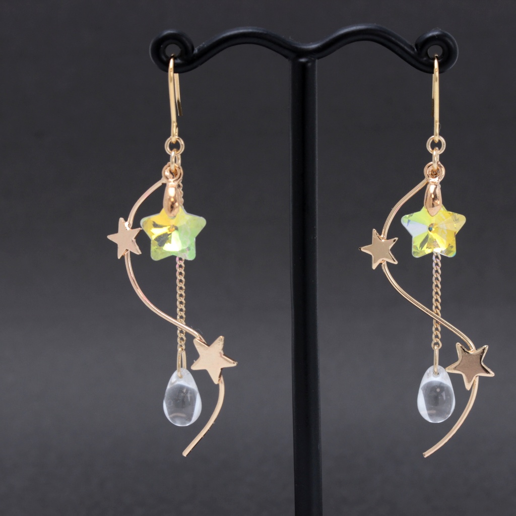 星空(574) ピアス/イヤリング/ノンホールピアス/樹脂ピアス