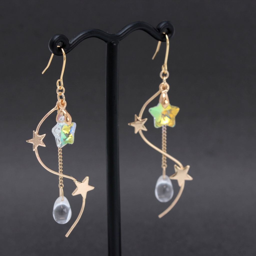 星空(574) ピアス/イヤリング/ノンホールピアス/樹脂ピアス