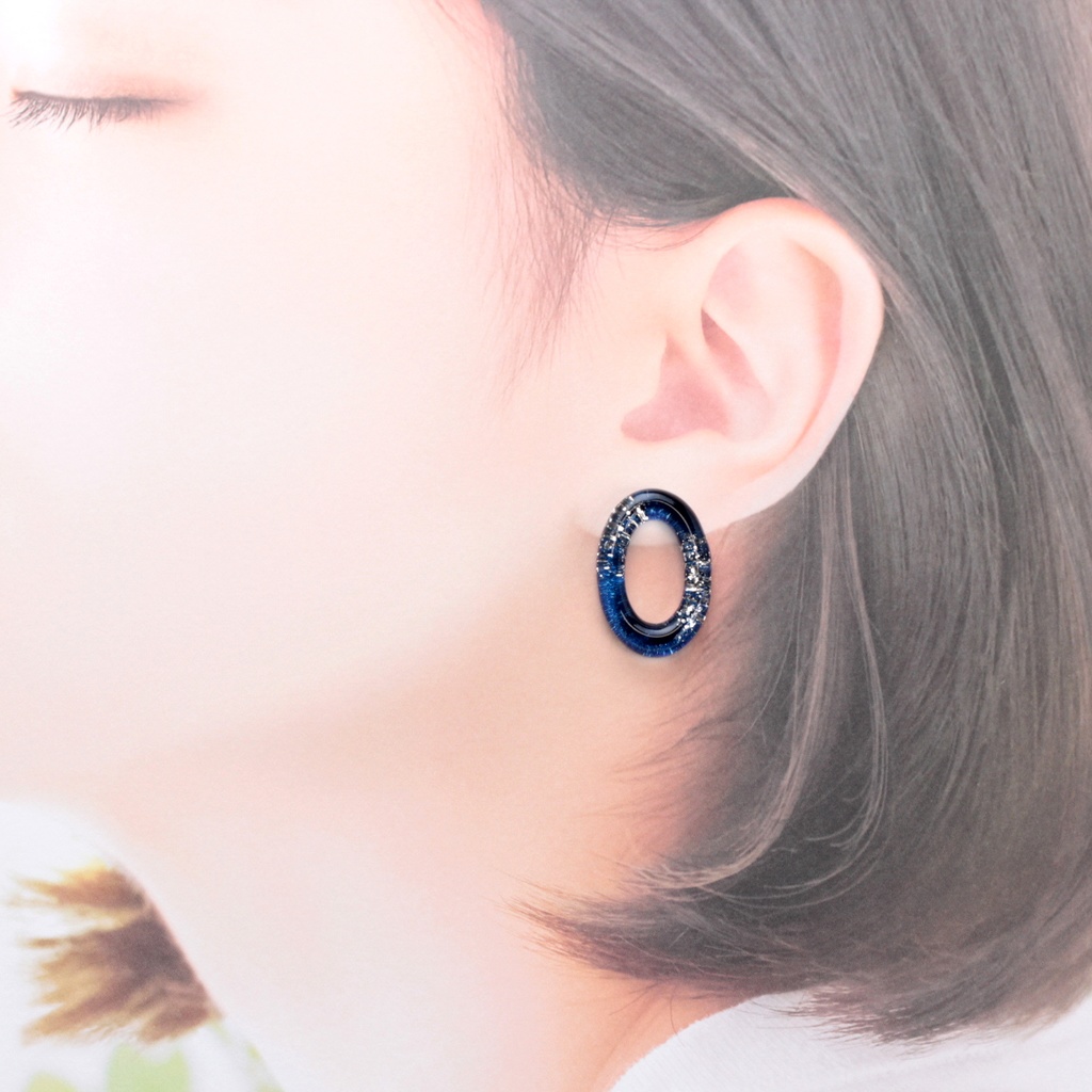 天の川~リング~(583) ピアス/ノンホールピアス/樹脂ピアス