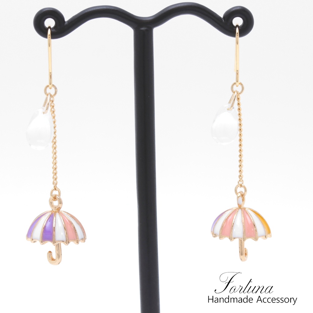 colorful umbrella(662) ピアス/イヤリング/ノンホールピアス/樹脂ピアス