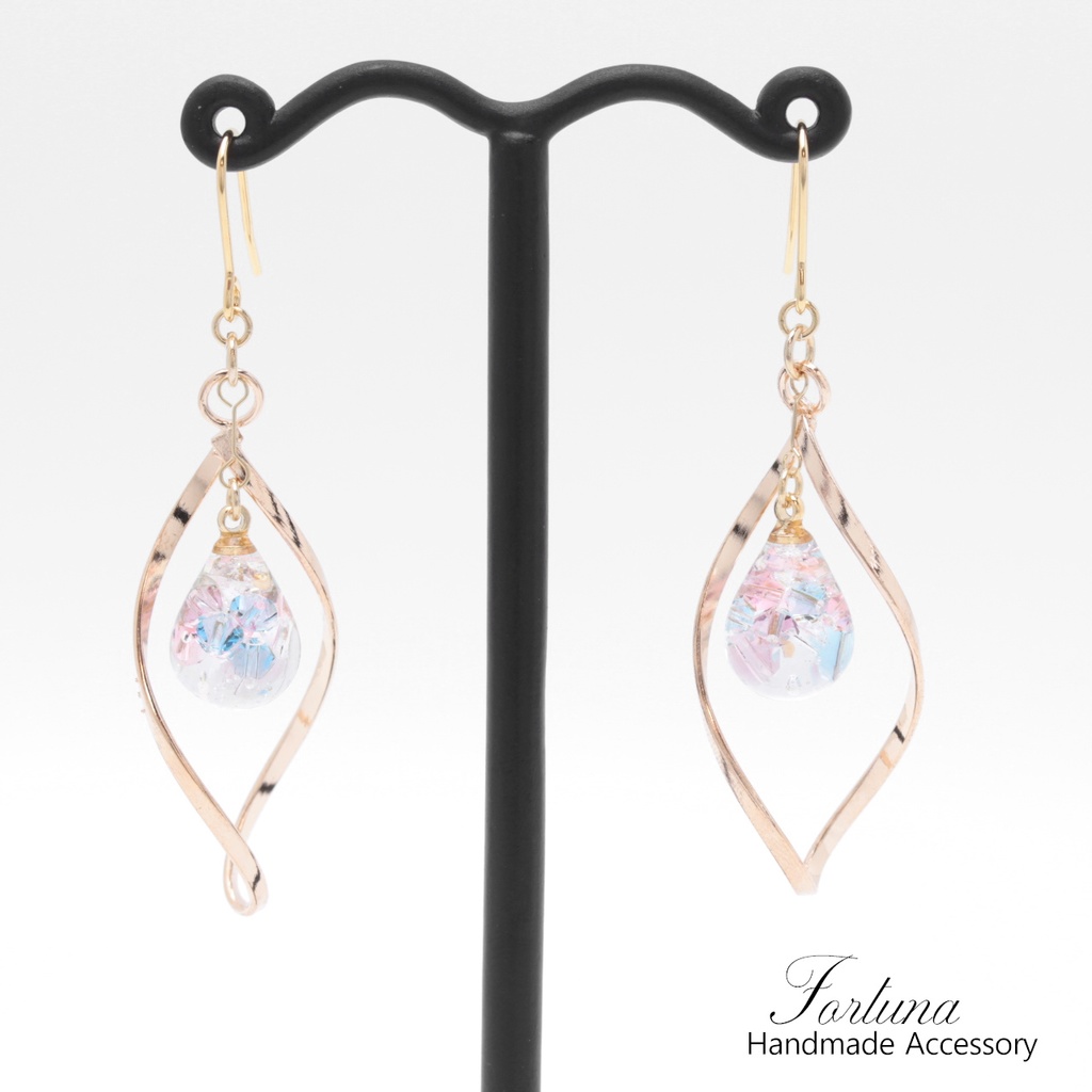 Pastel Drop(752) ピアス/イヤリング/ノンホールピアス/樹脂ピアス