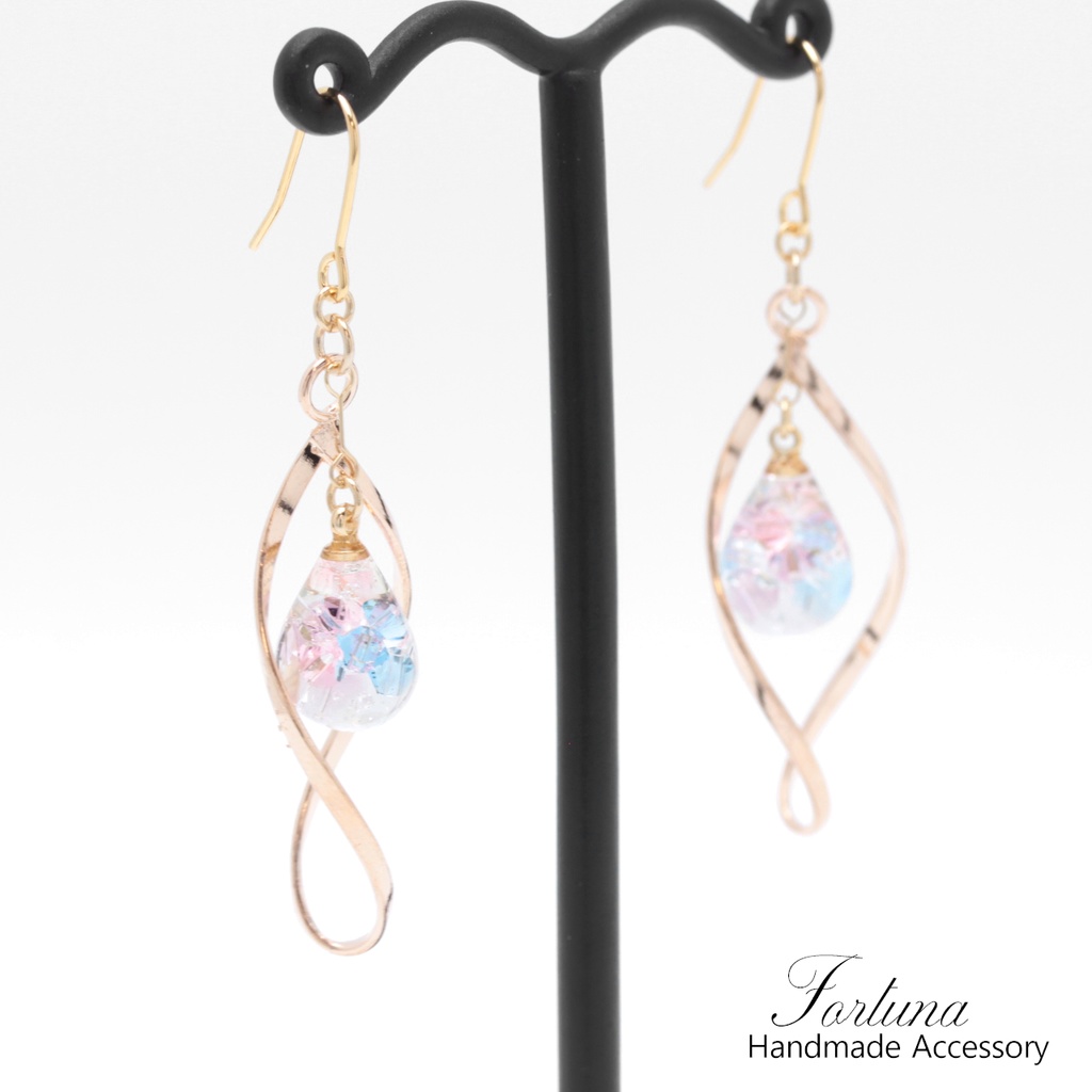 Pastel Drop(752) ピアス/イヤリング/ノンホールピアス/樹脂ピアス