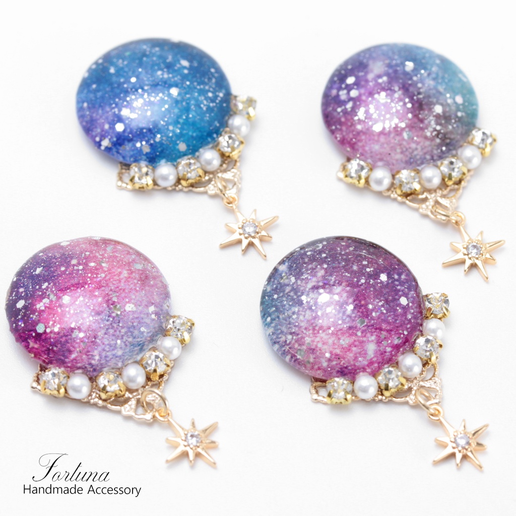 GALAXY JEWEL(808) ピアス/ノンホールピアス/樹脂ピアス