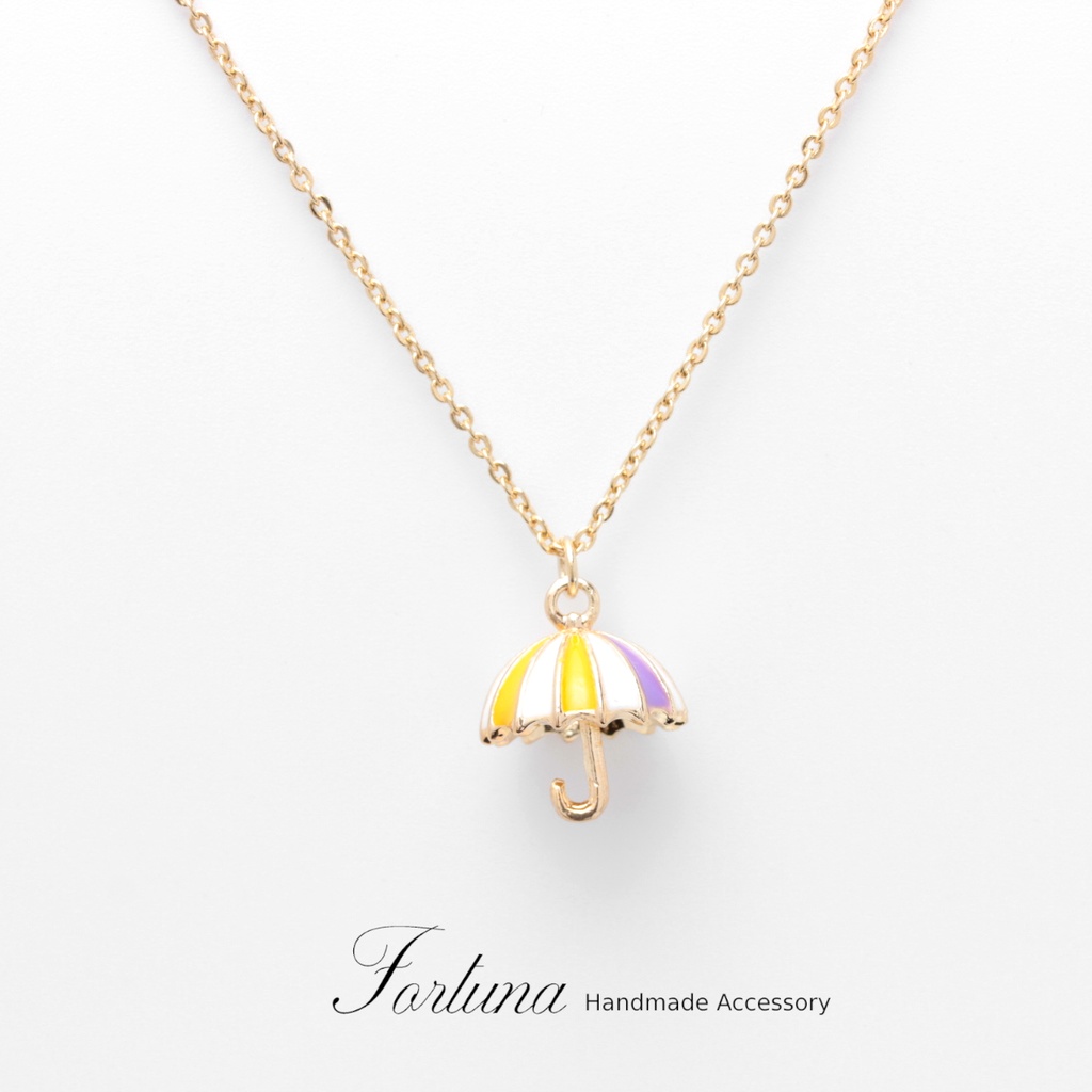 colorful umbrella(875)ネックレス/ペンダント