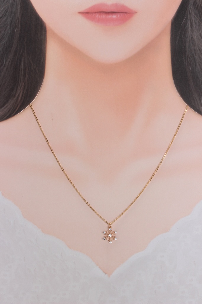 雪の結晶(912)ネックレス/ペンダント